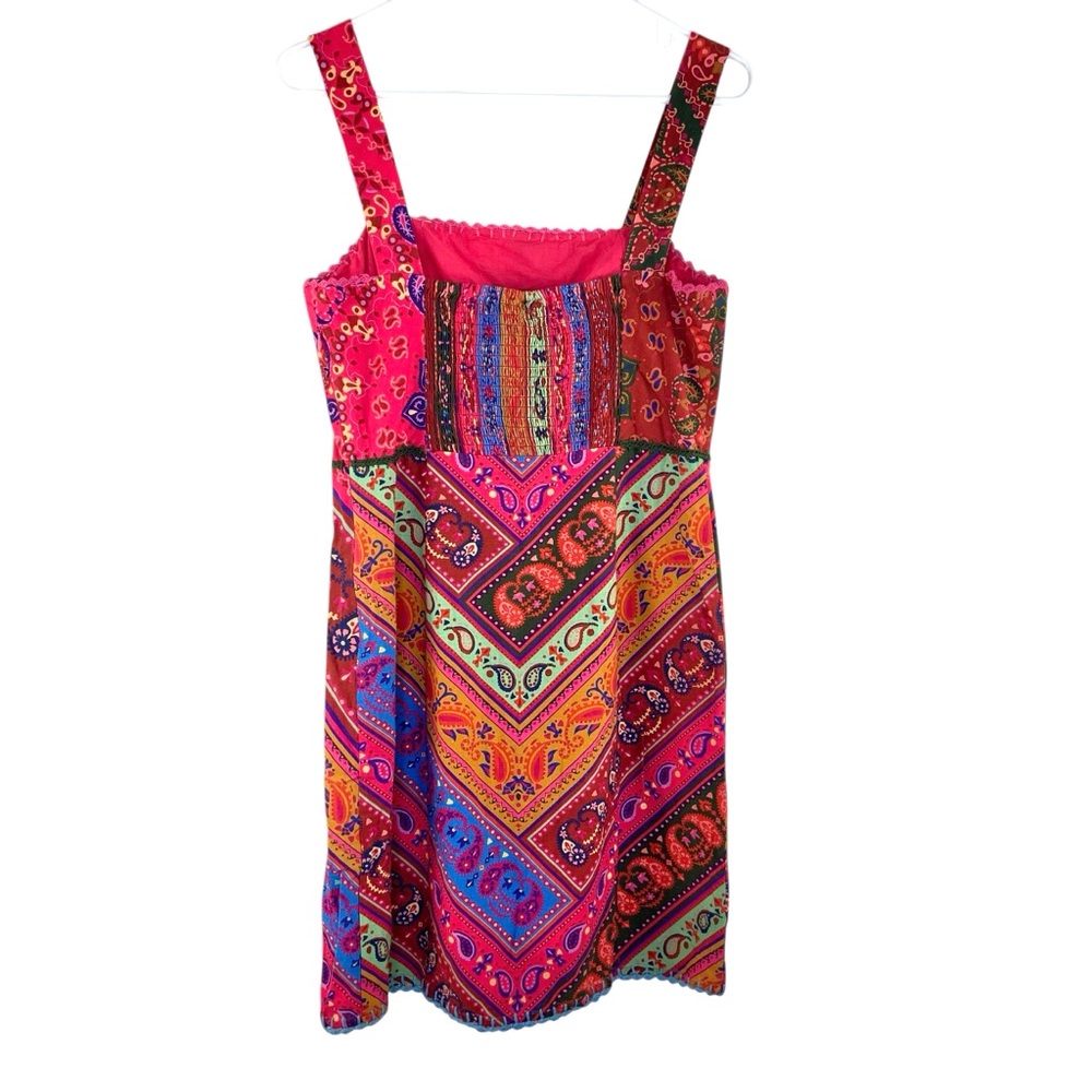 Farm Rio Bandana Print with Pink Multcolor - Picture 6 of 7